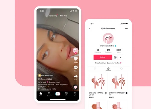 TikTok thử nghiệm tab mua sắm với Shopify