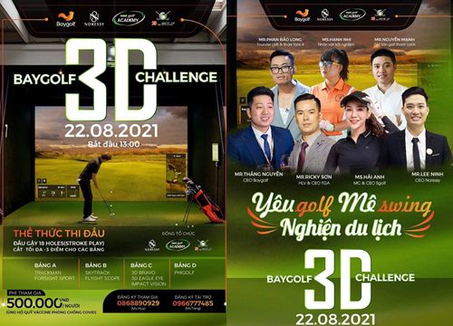 Tổ chức giải Golf 3D online gây quỹ Vì Cộng đồng