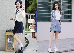 Triệu Lệ Dĩnh, Angela Baby so kè nhan sắc khi diện đồ theo style nữ sinh