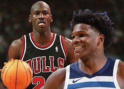 Anthony Edwards tăng trưởng mạnh về chiều cao, gây sốc khi so sánh với Michael Jordan