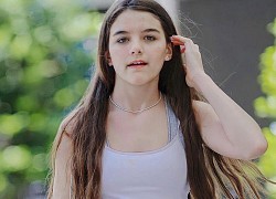 Suri Cruise sở hữu mái tóc mây cực phẩm, dù buộc hay xõa cũng đều xinh xuất sắc