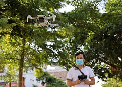 Giám sát khu phong tỏa bằng flycam