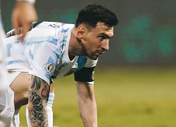 Messi suýt bị gãy chân khi thi đấu tại vòng loại World Cup 2022