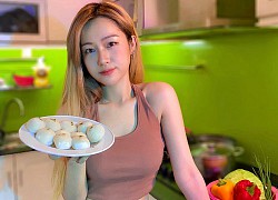 Nữ streamer khoe mâm cơm mùa dịch, fan ngợi khen hết lời: Tưởng chỉ xinh đẹp ai ngờ lại còn là gái đảm!