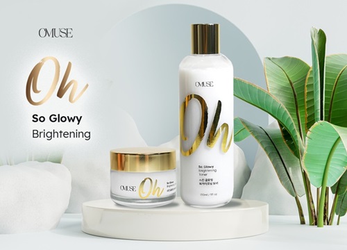 O'Muse Oh So Glowy Brightening: Bí quyết dưỡng trắng da từ Hàn Quốc