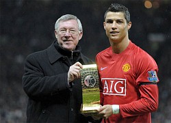 C. Ronaldo từng qua mặt Sir Alex để tập thêm