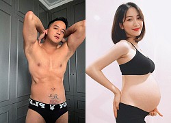 Cao Thái Sơn lộ hình xăm kỳ lạ, Hòa Minzy khoe ảnh bầu 7 tháng khiến netizen trầm trồ