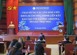 Đại học Luật Hà Nội tổ chức Lễ nhập học cho sinh viên học liên kết với Đại học Arizona