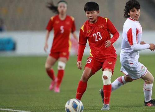 Đè bẹp Tajikistan, tuyển nữ Việt Nam giành vé dự Asian Cup 2022