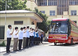 Đoàn cán bộ y tế tỉnh Vĩnh Phúc hỗ trợ TP Hồ Chí Minh chống dịch COVID-19