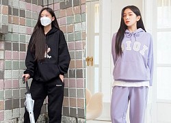 Học cách diện áo nỉ 'xịn xò' từ street style của gái Hàn