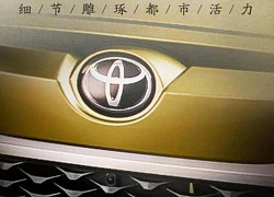 Toyota Corolla Cross ra mắt tại Trung Quốc sẽ có tên mới