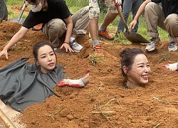 Lần đầu thấy 1 Hoa hậu quyền lực chịu cảnh &#8220;dìm&#8221; thảm thế này, ngỡ ngàng ảnh hậu trường đi vào lòng đất&#8230; theo đúng nghĩa đen