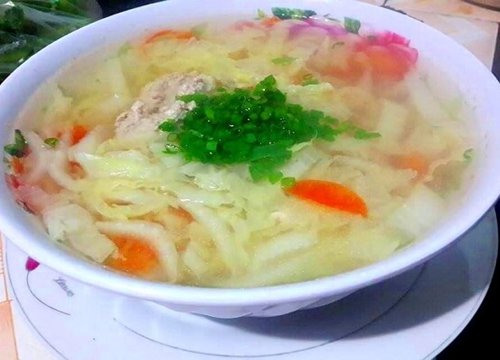 Món canh cải thảo thịt bò đơn giản tại nhà