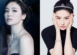 Song Hye Kyo xinh thế nhưng có đọ được với "thần tiên tỷ tỷ" Lưu Diệc Phi khi quảng cáo trang sức?