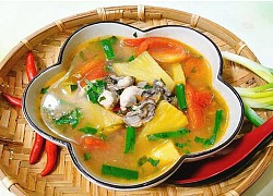 2 cách làm hàu nấu canh chua và nấu cải bẹ xanh thơm ngon, bổ dưỡng tại nhà