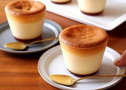 Cách làm pudding castella kiểu Nhật