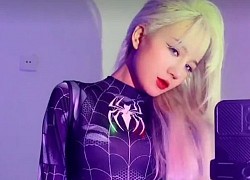 Cosplay Spider-Girl phiên bản siêu gợi cảm, nữ streamer Thiên Thy "đốn tim" fan bởi body nóng bỏng khó cưỡng