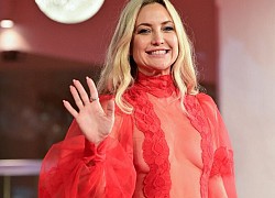 Kate Hudson diện váy xuyên thấu ở Venice