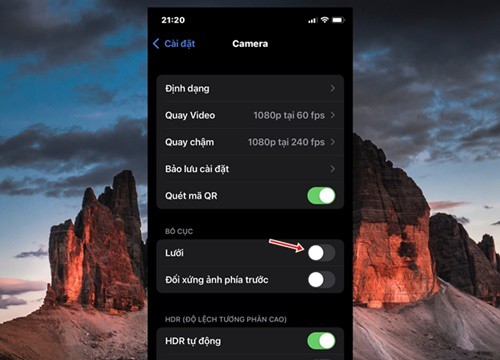 Những thiết lập đơn giản giúp chụp ảnh đẹp hơn trên iPhone mà có thể bạn không biết