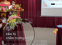 Nữ sinh chăm chú xem khai giảng trực tuyến, bỗng zoom màn hình phát hiện sự thật tức cười: Đi học thế này thì toang mất!