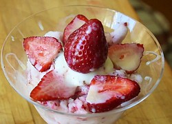 2 cách làm bingsu dâu tây chua ngọt thanh mát đơn giản ai cũng thích mê