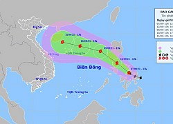 Bão Conson tăng lên cấp 9-10 khi vào Biển Đông