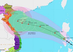 Bão Conson vào Biển Đông đêm nay