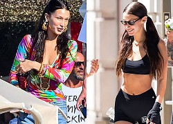 Bella Hadid khoe vòng eo cực phẩm trên đường phố khiến netizen xuýt xoa