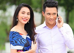 Công Vinh từng biên tập hẳn 1 album cho Thuỷ Tiên nhưng nghe bà xã hát nửa bài thì lăn ra ngủ và còn... ngáy?