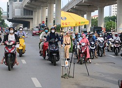 Hàng nghìn người Hà Nội đổ ra đường sau thông báo "dùng giấy đi đường cũ"