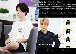 Jimin (BTS) thể hiện sức mạnh thương hiệu khi lại khiến nhiều mặt hàng bán hết sạch trong vòng vài giờ