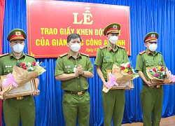 Khen thưởng công an trong vụ bắt bác sĩ, người giữ xe thu tiền tiêm vắc xin