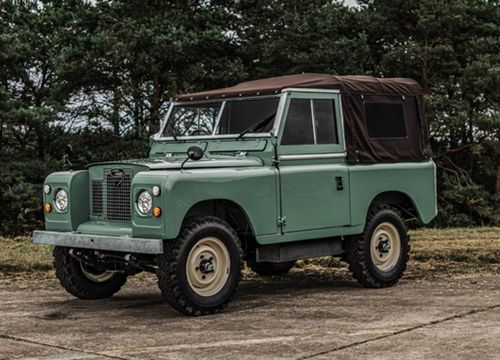 Land Rover Series IIA - hồi sinh xế cổ chạy điện