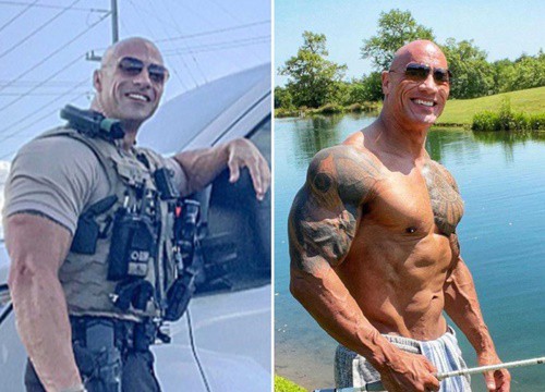 Nam cảnh sát có ngoại hình giống hệt diễn viên The Rock