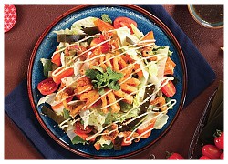 Salad mực ống rong biển