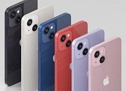 iPhone 13 rò rỉ concept toàn bộ 6 màu sắc: màu hồng "bánh bèo" siêu xinh, riêng màu cam chỉ xuất hiện trên bản Pro/Pro Max?