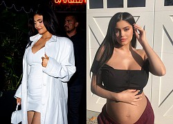 Kylie Jenner "vác bụng bầu" đến sự kiện