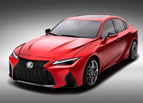 Lexus IS 500 F 2022 chốt giá gần 1,3 tỷ đồng, cạnh tranh với BMW M3, Mercedes-AMG C63,