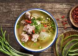 Món canh sườn nha đam thanh mát bổ dưỡng