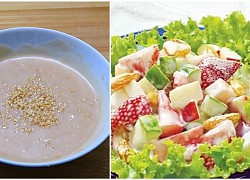 Món nước sốt chua ngọt trộn salad cực ngon