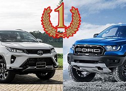 Phân khúc SUV và phân khúc bán tải tháng 8/2021: Vẫn là Toyota Fortuner và Ford Ranger, nhưng sụt giảm trầm trọng