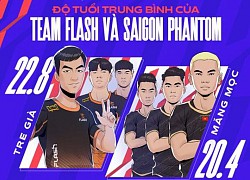 Siêu kinh điển Team Flash - Saigon Phantom: Kinh nghiệm, bản lĩnh hay kỹ năng và sức trẻ sẽ giành chiến thắng?