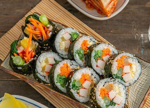 Sự khác nhau giữa kimbap và sushi