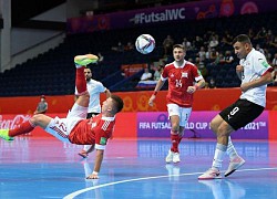 Tuyển futsal Nga thắng Ai Cập 9-0 tại World Cup