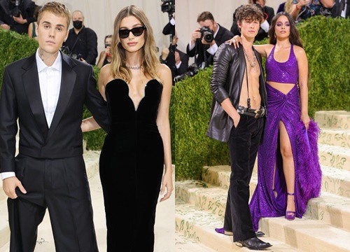 3 cặp đôi hot đổ bộ Met Gala: Justin - Hailey sang bao nhiêu, Shawn - Camila sến bấy nhiêu, bạn trai Rihanna như... món ngũ cốc