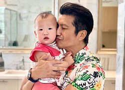 Bebe Phạm - Dustin Nguyễn khoe con thứ ba