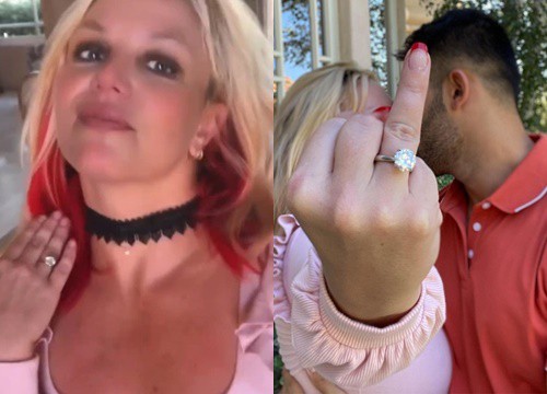 Britney Spears đính hôn với bạn trai kém 13 tuổi