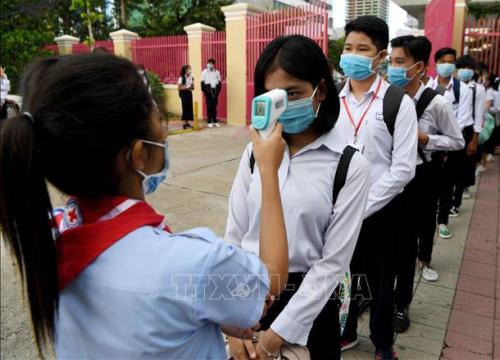 Đa số trường trung học tại thủ đô Campuchia mở cửa trở lại theo đúng kế hoạch