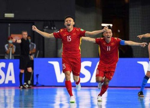 Đội tuyển futsal Việt Nam thua đậm Brazil 1-9